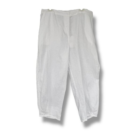 FOIL Wide Leg Linen Pants NWT - Picture 1 of 4